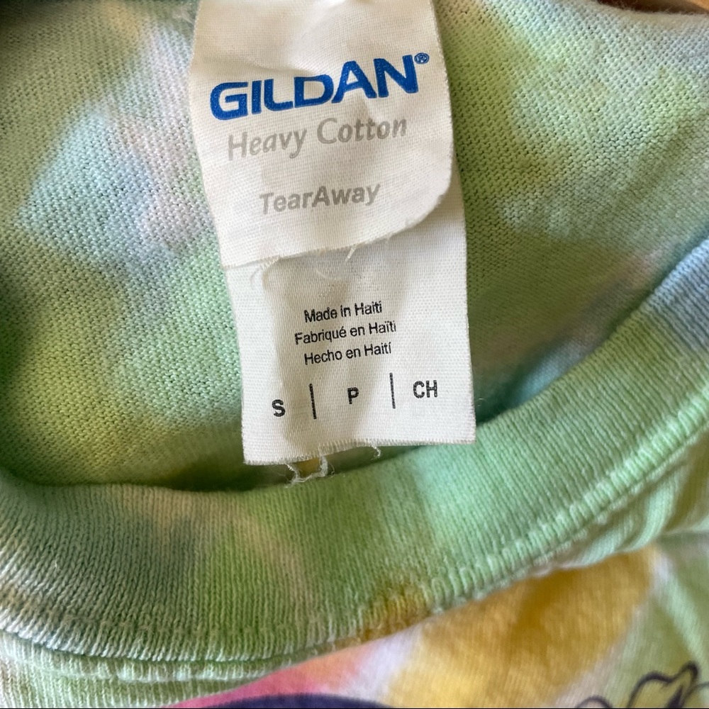 One of a Kind Tie Die Devil T Shirt - Picture 4 of 4